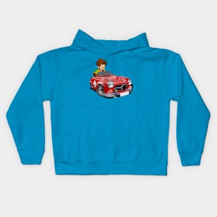 Cartoon car Kids Hoodie